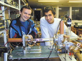 Студенты физико-технического факультета НГТУ — гости лаборатории
